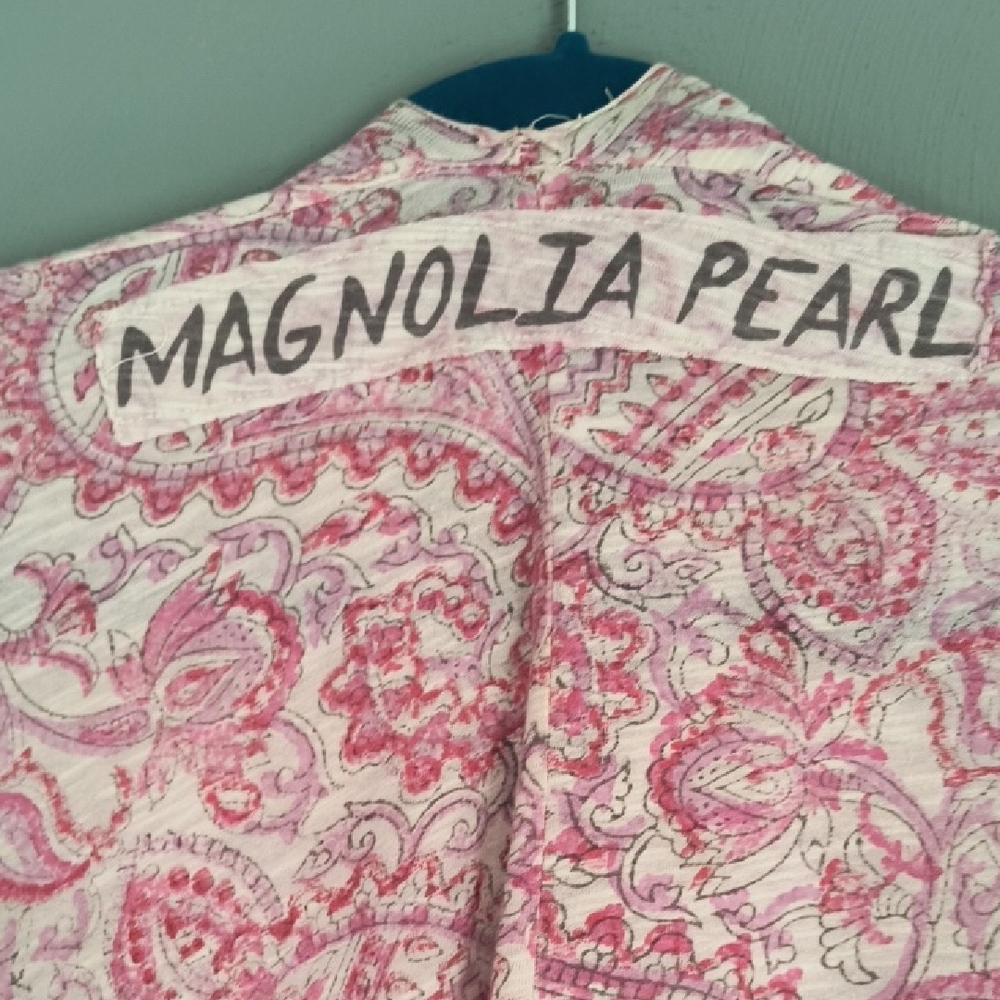 Magnolia Pearl Pink Paisley Cardigan